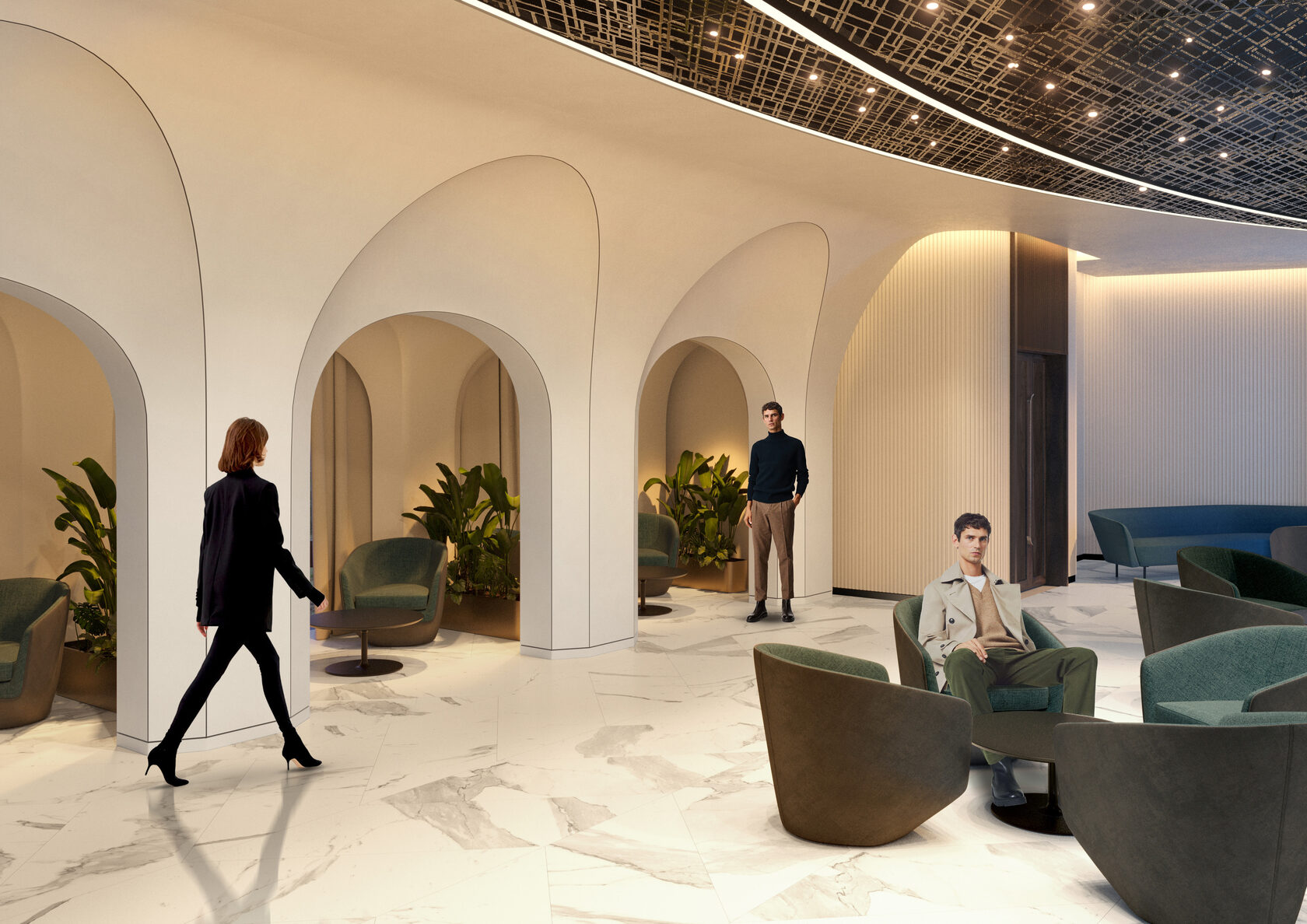 Интерьеры здания гастрольного театра | Проект Archinform-41