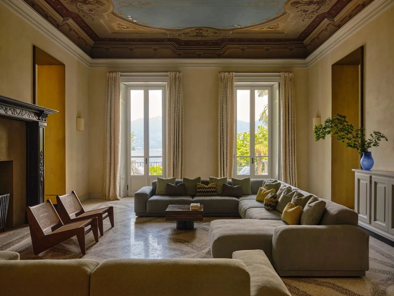 Galli Cavalcabò 设计丨湖畔奢居·意大利贵族别墅-23