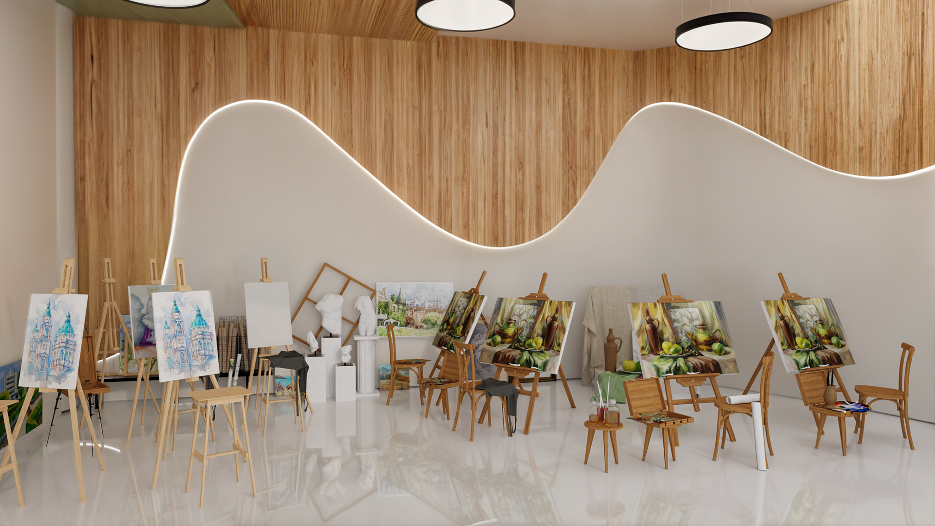 曼苏拉大学美术学院部分改造-28