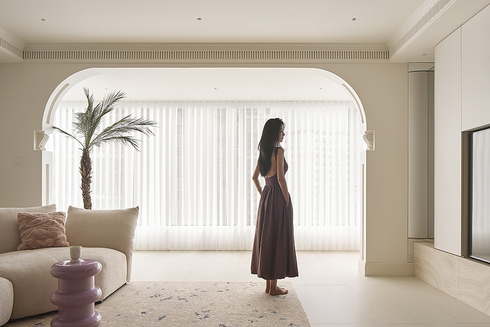 极简奶油风,多巴胺配色,治愈系的家丨無一內建筑设计,成都宏福樘设计-18