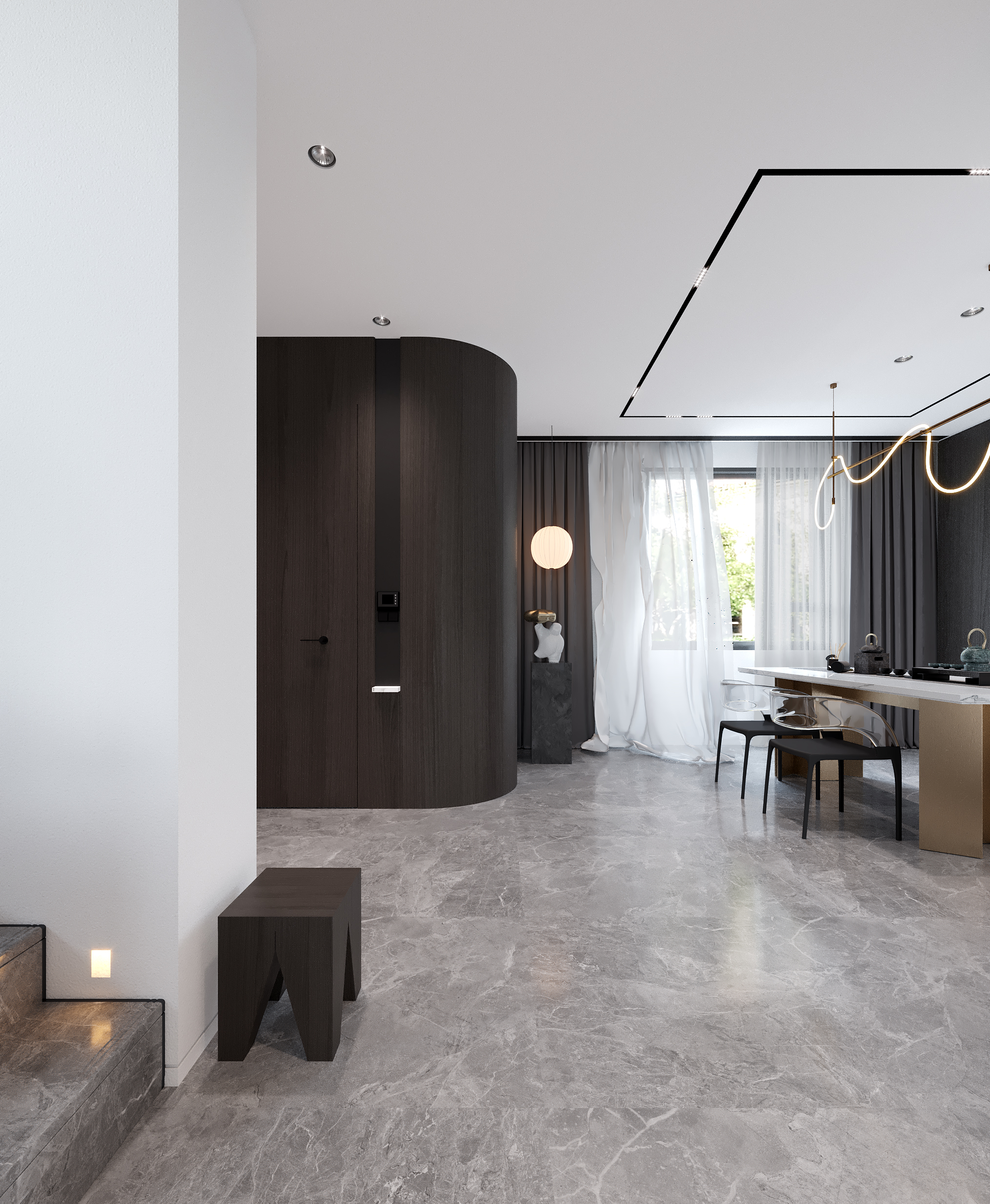 厦门共道设计事务所打造现代空间别墅-17