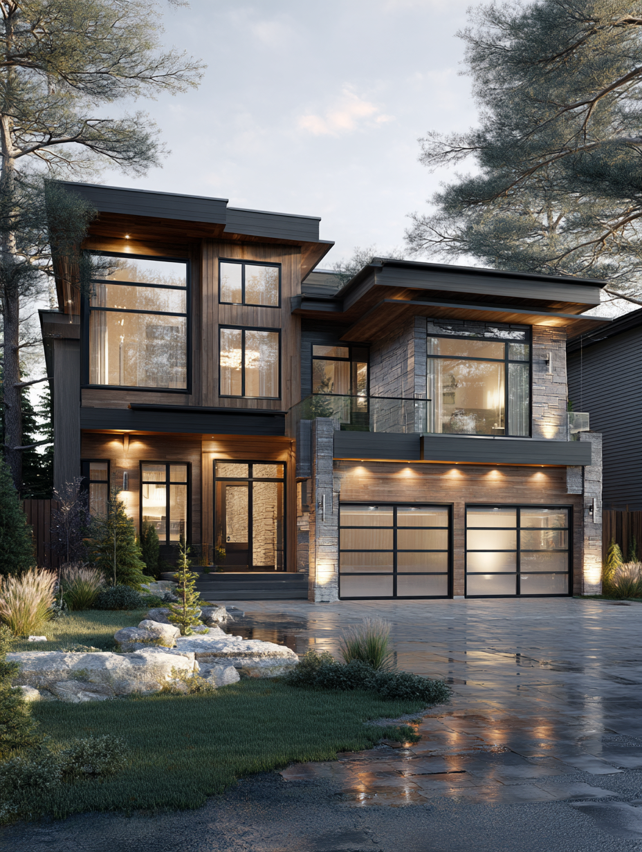Luxury modern house (Calgary)-2