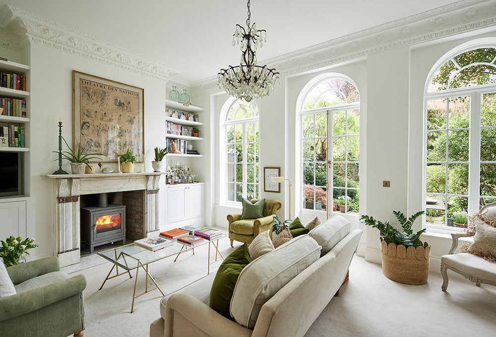 伦敦维多利亚式公寓 | 绿意盎然的英式优雅-1