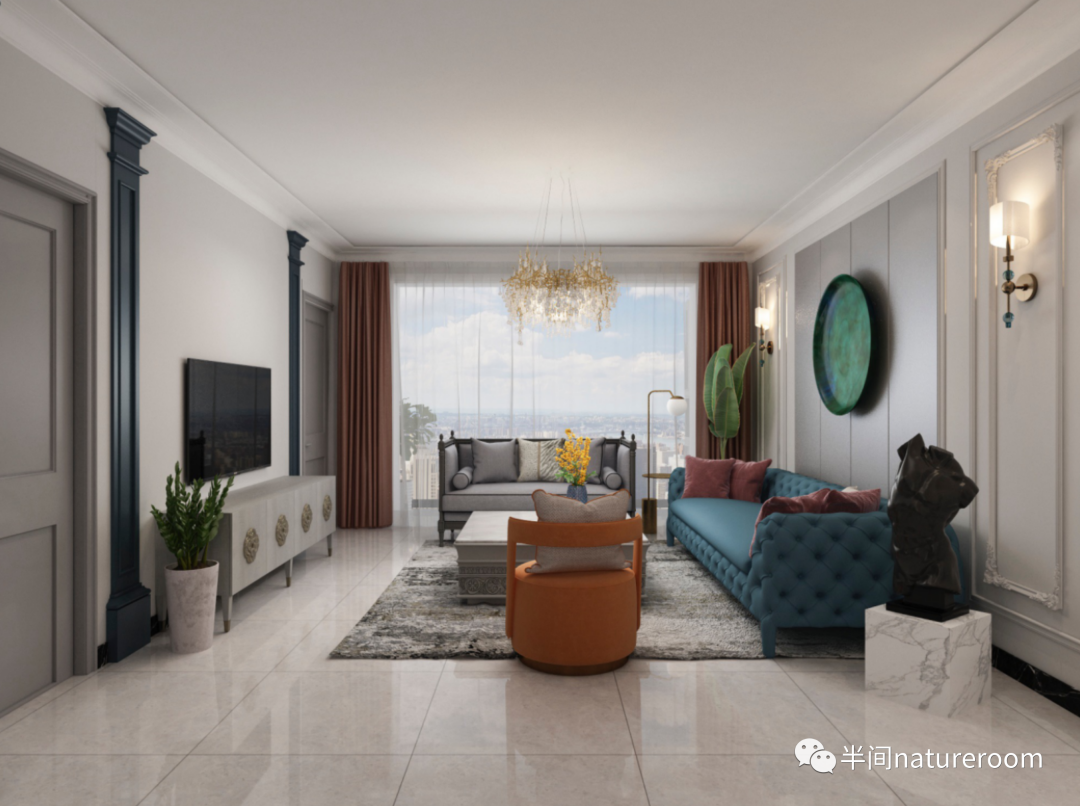 贵阳恒大 167㎡现代混搭风丨中国贵阳丨上海半间设计贵阳分公司-10