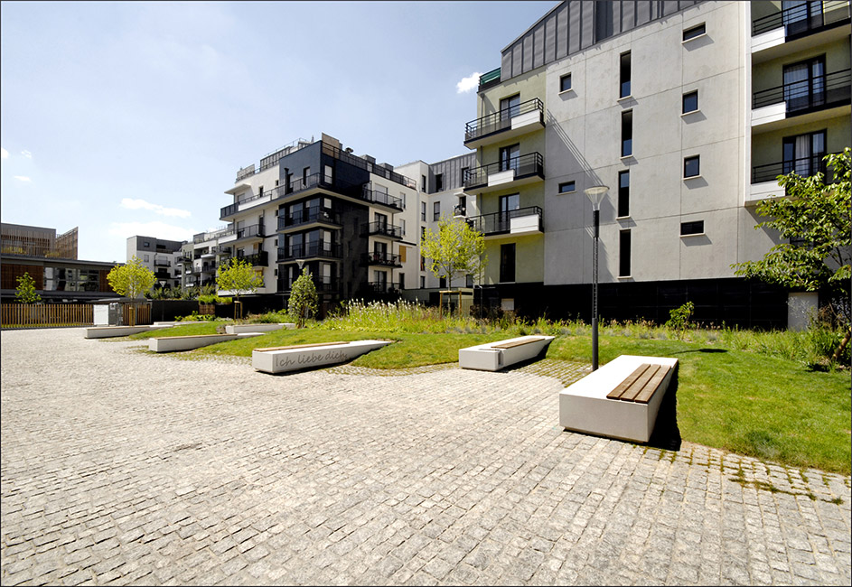 法国巴黎 Allée de Berlin Spandau 人行通道景观设计-16