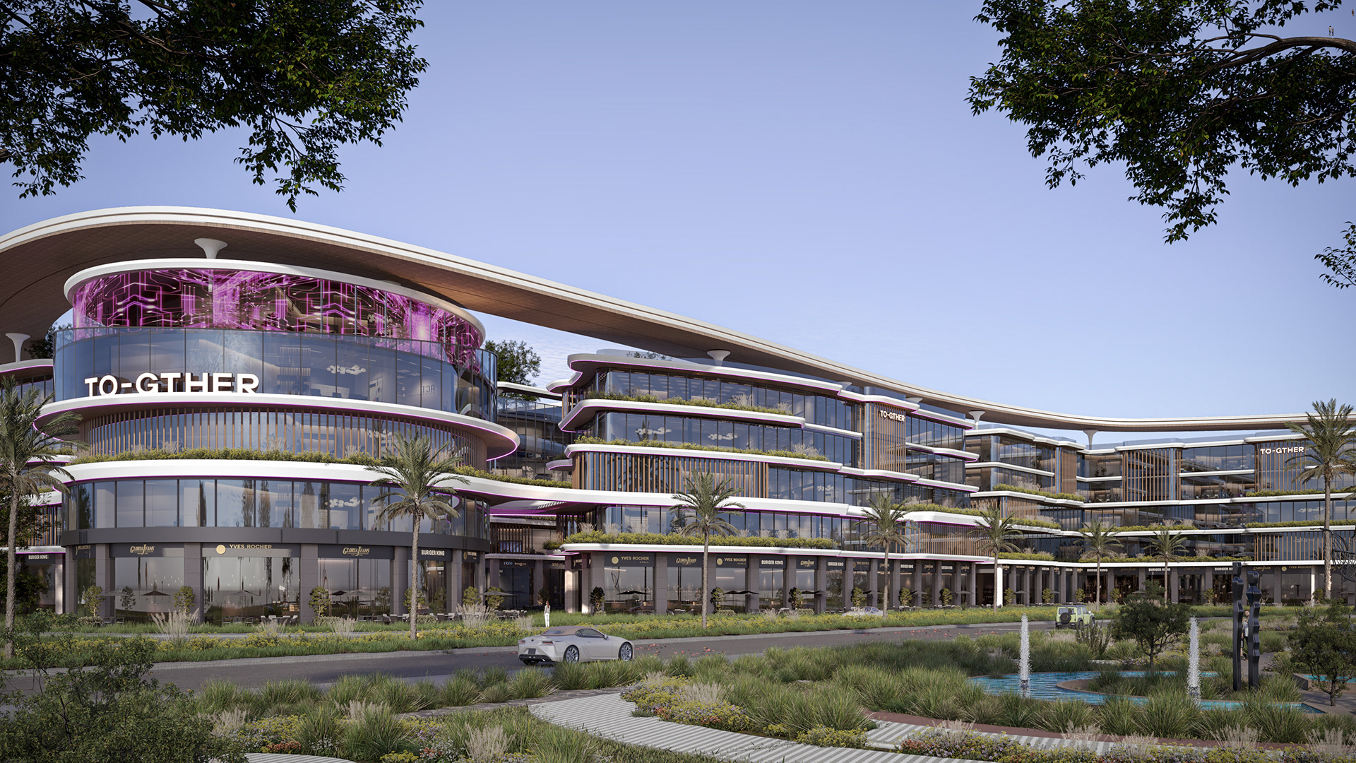 商业综合体丨EgyptCairo丨youssef agmi,hager ahmed等众多设计师-9