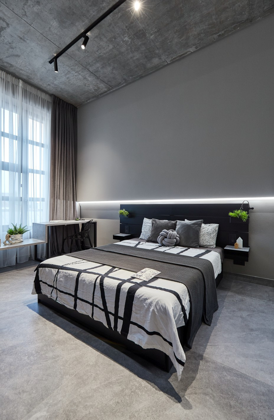 罗马尼亚顶层公寓工业风格设计案例-20