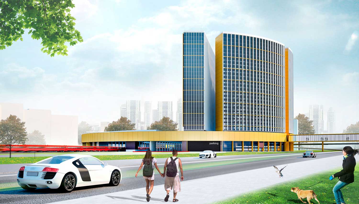 Transport and transfer hub Khimki-2 (competition winner) | Studio-TA-15