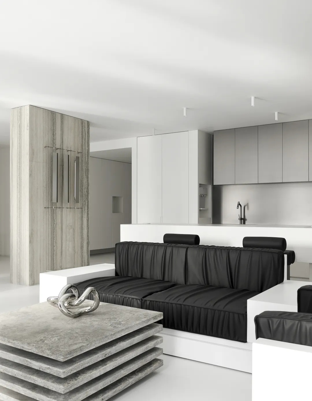 极简艺术感的家丨中国北京丨NOTHING DESIGN-48