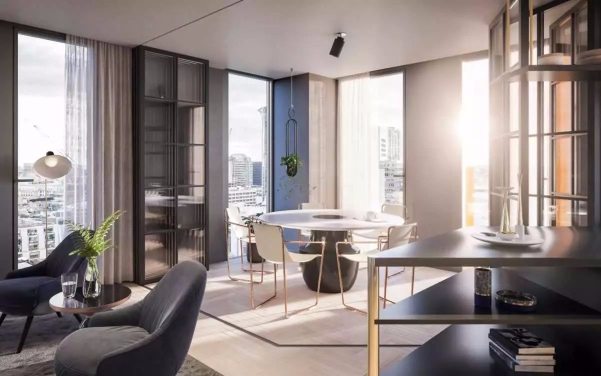 高级黑样板房，原来这样精致，一室一厅卖800万-36