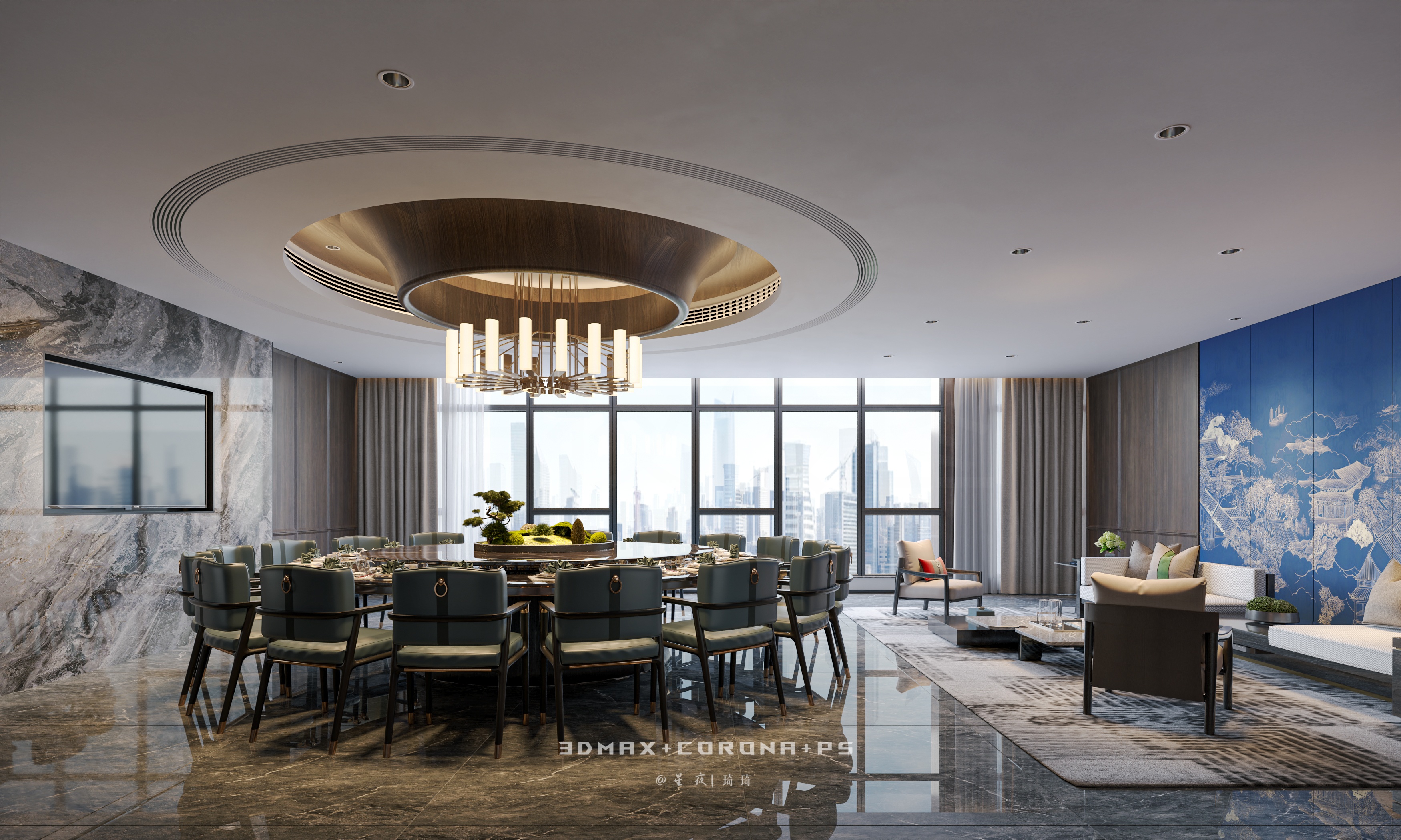 工装 | 酒店包厢案例-3