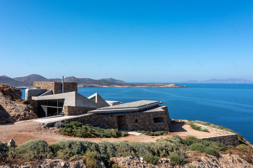 向阳夏日别墅丨希腊-34