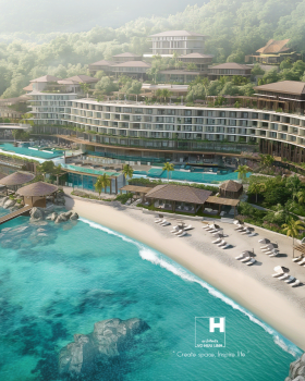 Lo Dieu beach luxury hotel and resort complex