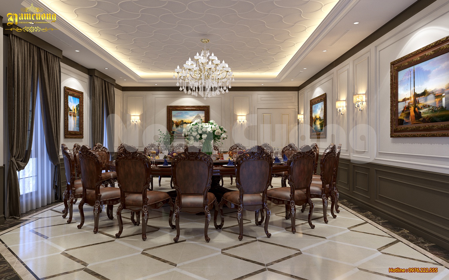 越南 Quảng Ninh 港海鲜餐厅 Vườn Hồng 设计亮点与评价-18