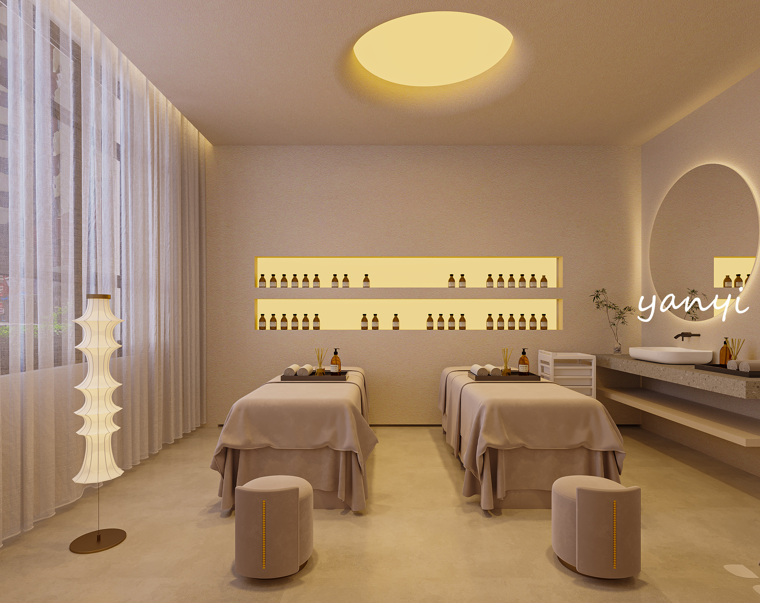 美容院设计||温暖疗愈，邂逅最佳状态的自我-4