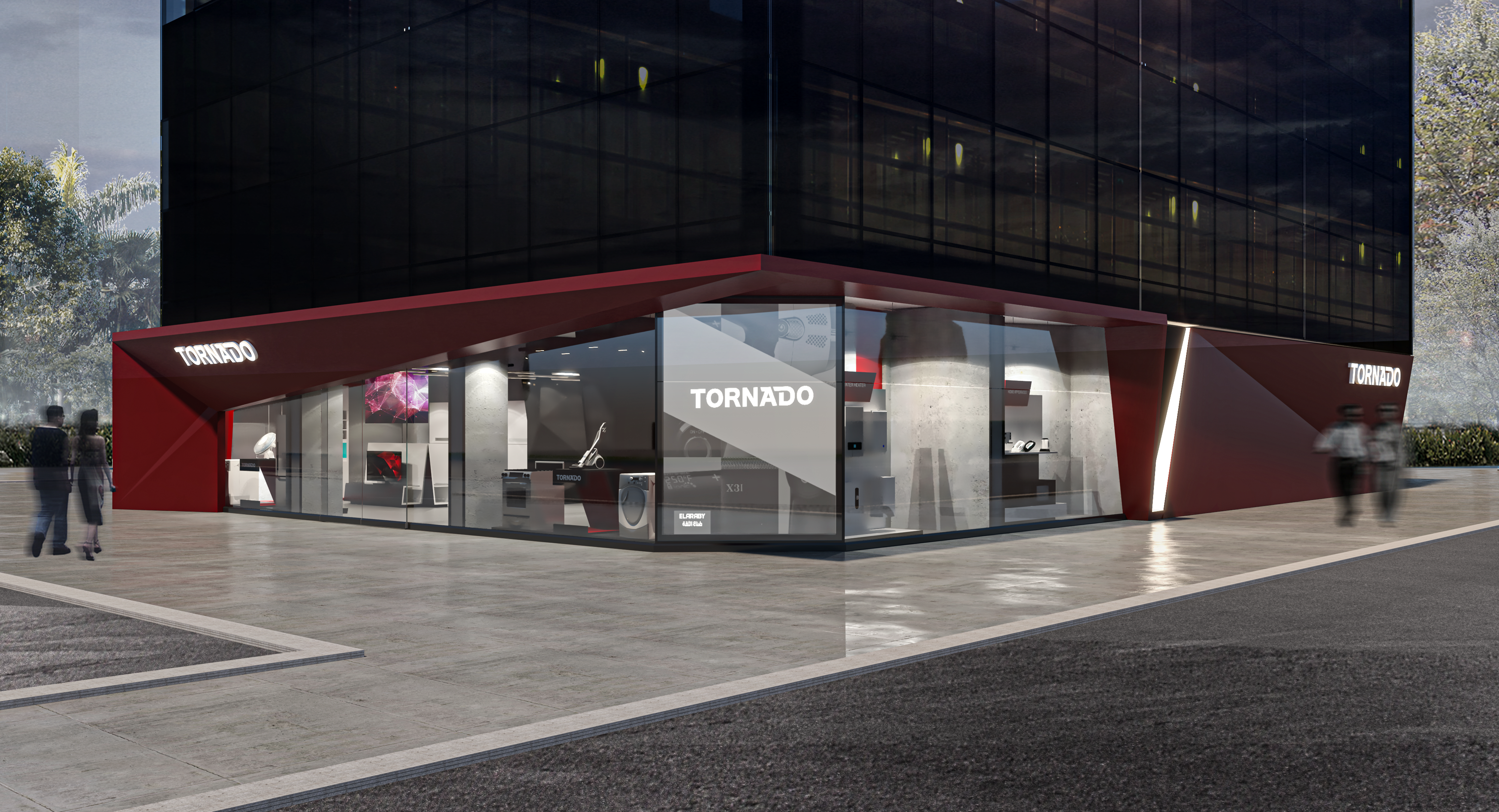 龙卷风旗舰展厅丨黎巴嫩贝鲁特-0