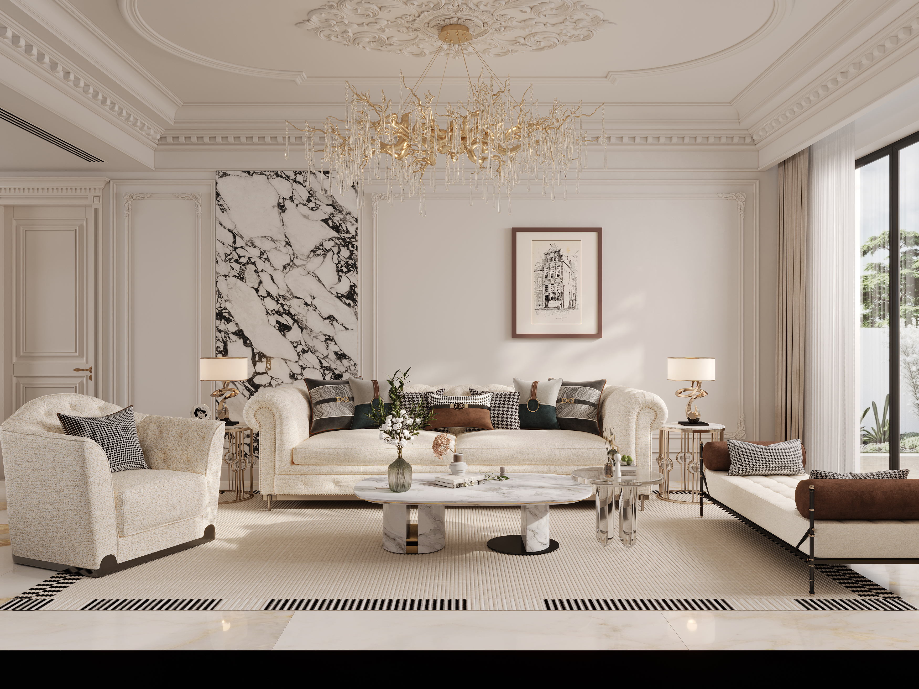 奢华简欧，AI不可能替代效果图行业-3