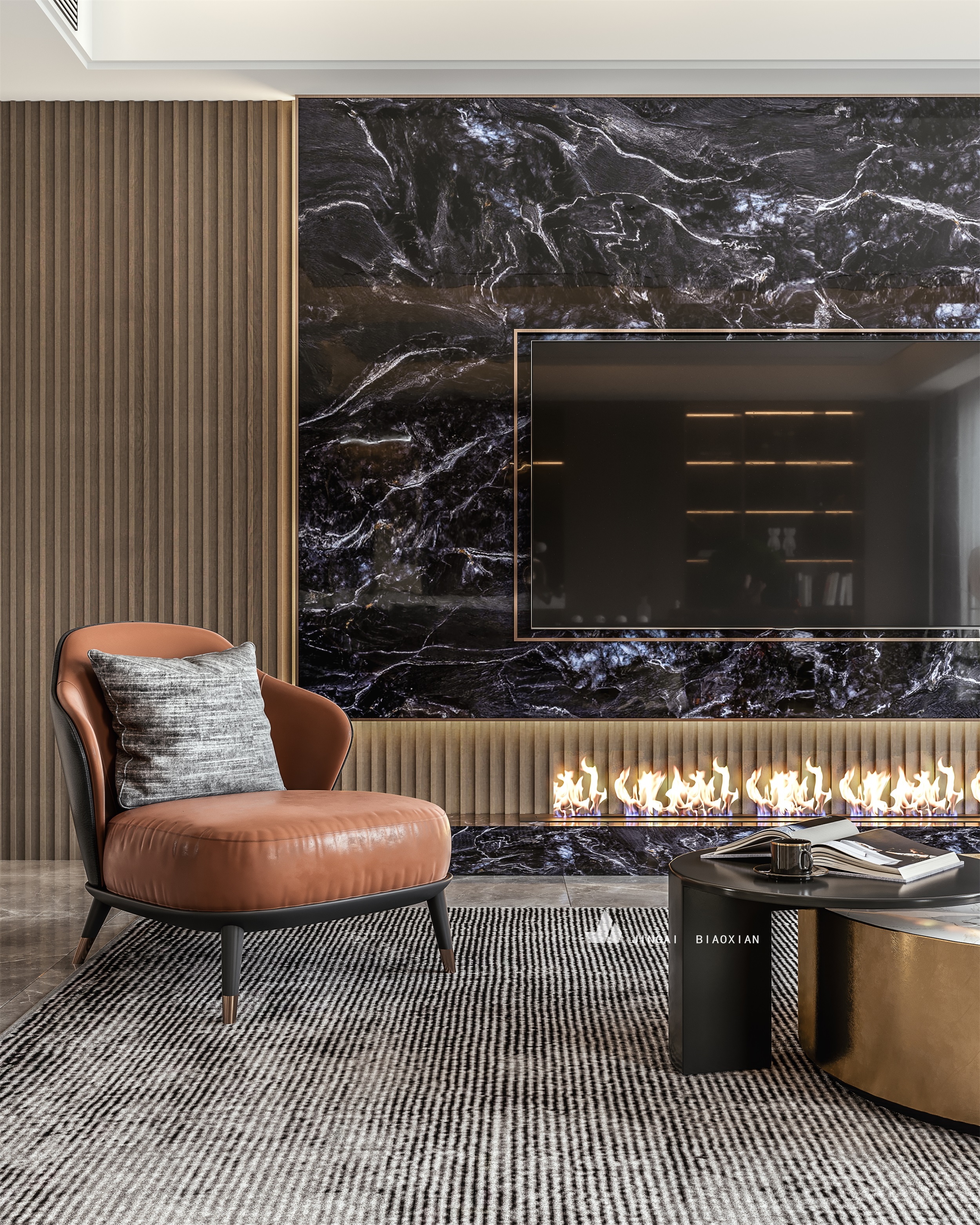 现代简约客餐厅设计案例-42