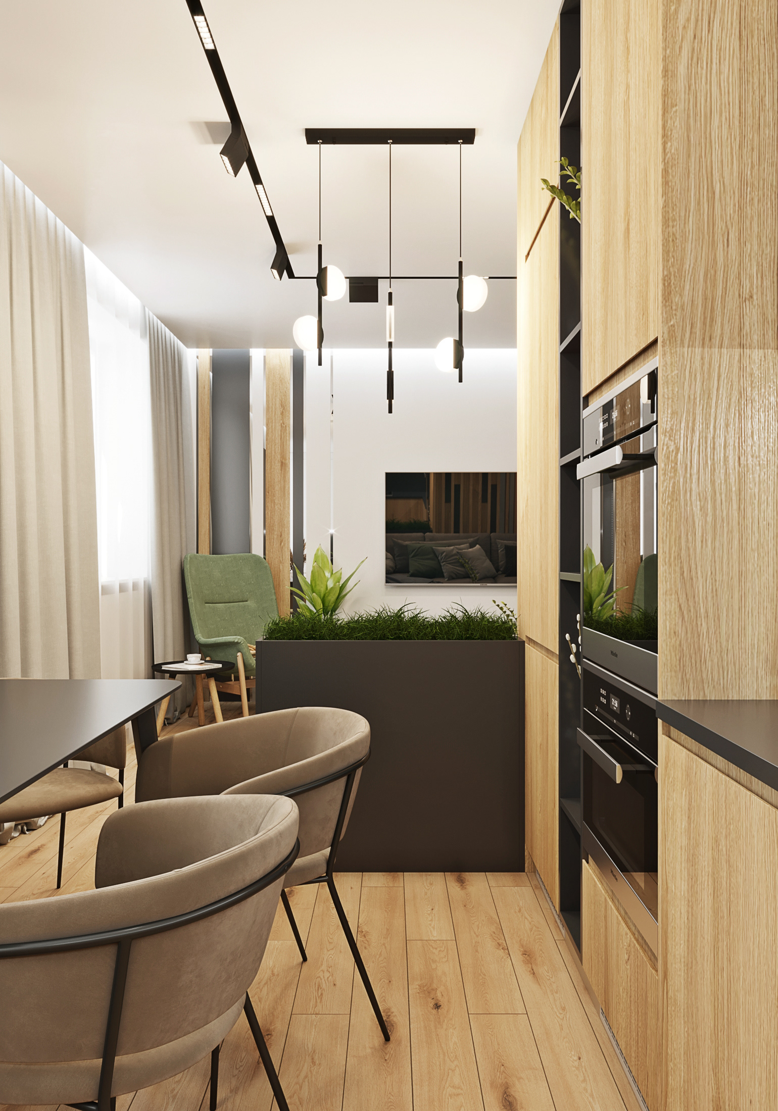 Open Space Apartment 室内设计丨乌克兰丨PikulDesign-17