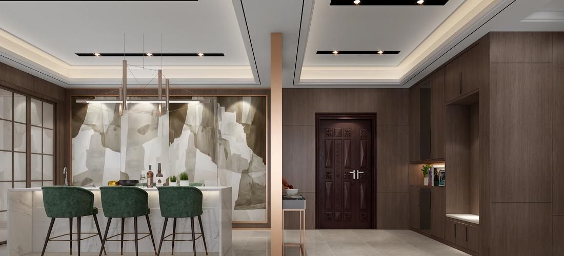 现代轻奢书房设计案例解析-4