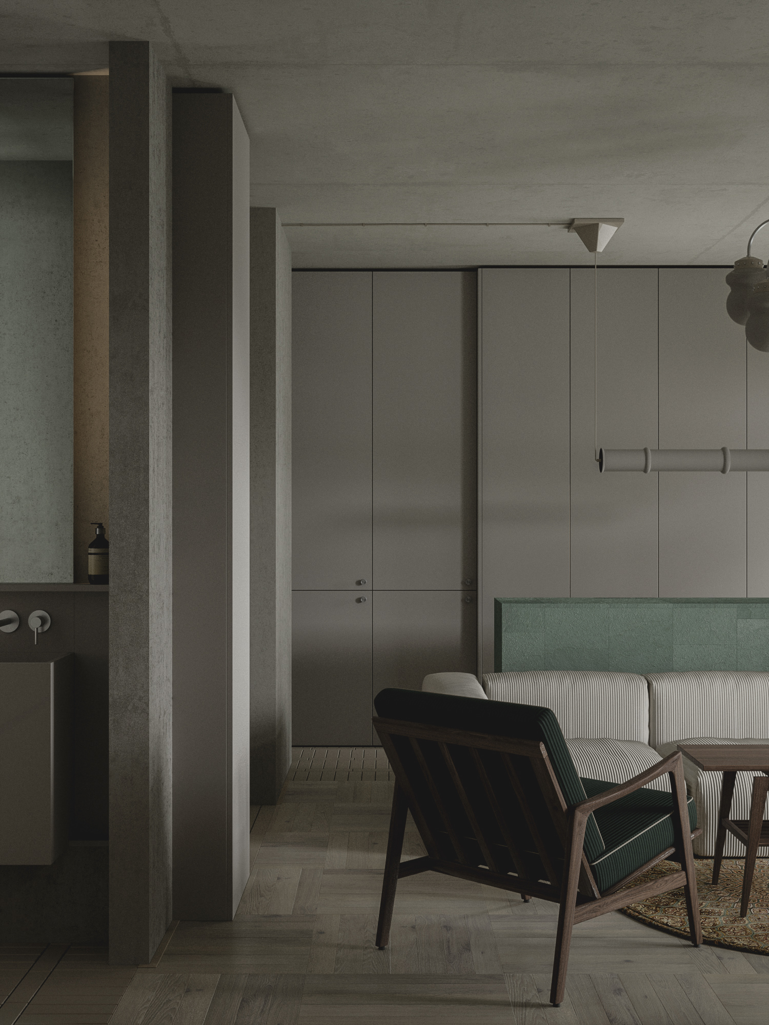 KK·PP室内设计（若interior结合具体语境还有其他更合适的释义，可根据实际情况调整，这里按常见的室内设计来翻译） 丨白俄罗斯明斯克-6