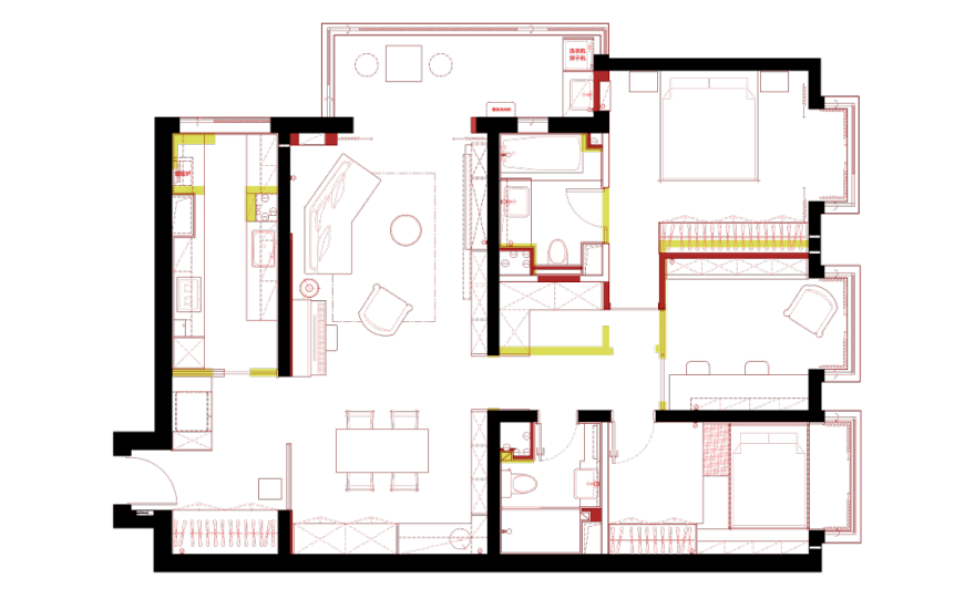 现代平层设计丨李鑫-3