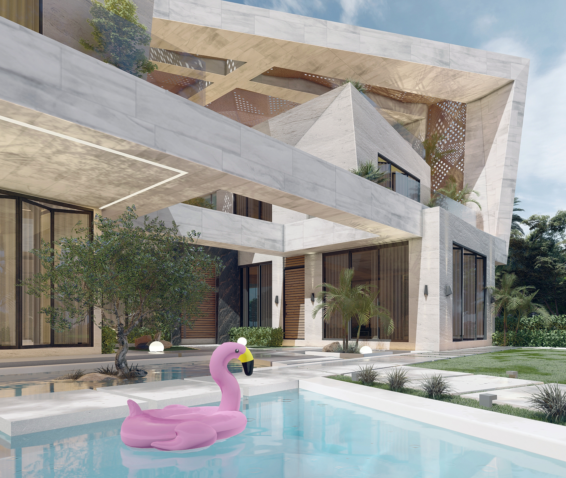 Architectural Design For A.A.H ICON Villa Abu Dhabi,UAE-14