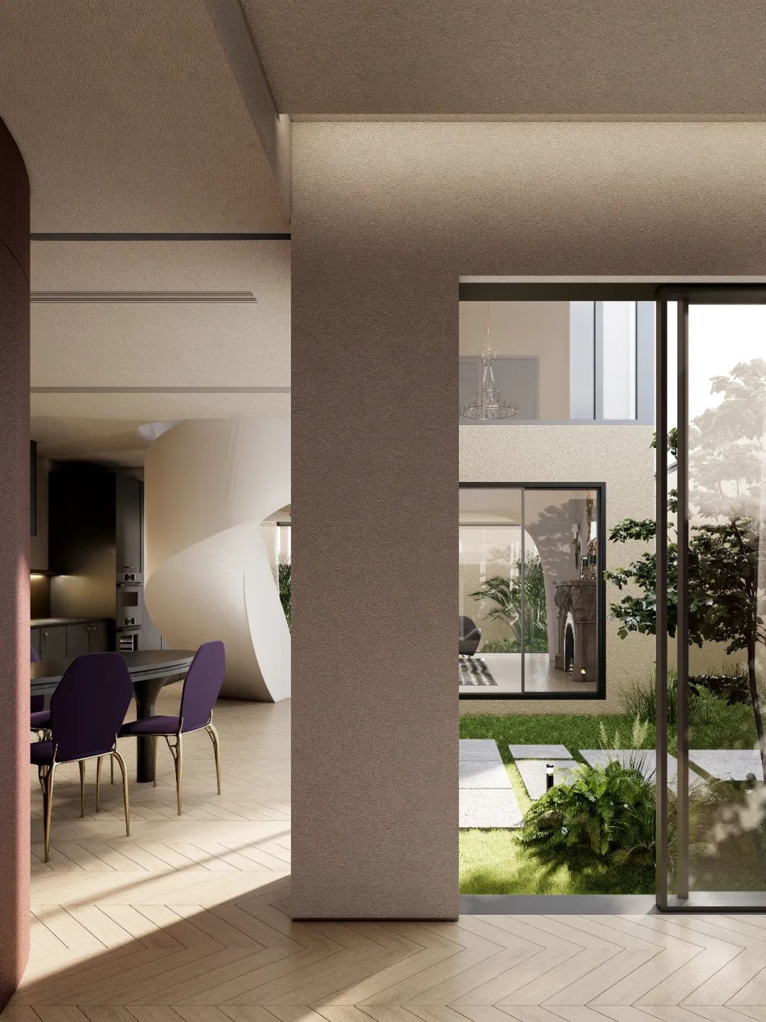 盛夏绿意 · 郭恒博设计师的江南府私宅设计丨中国无锡丨介間建築設計-31