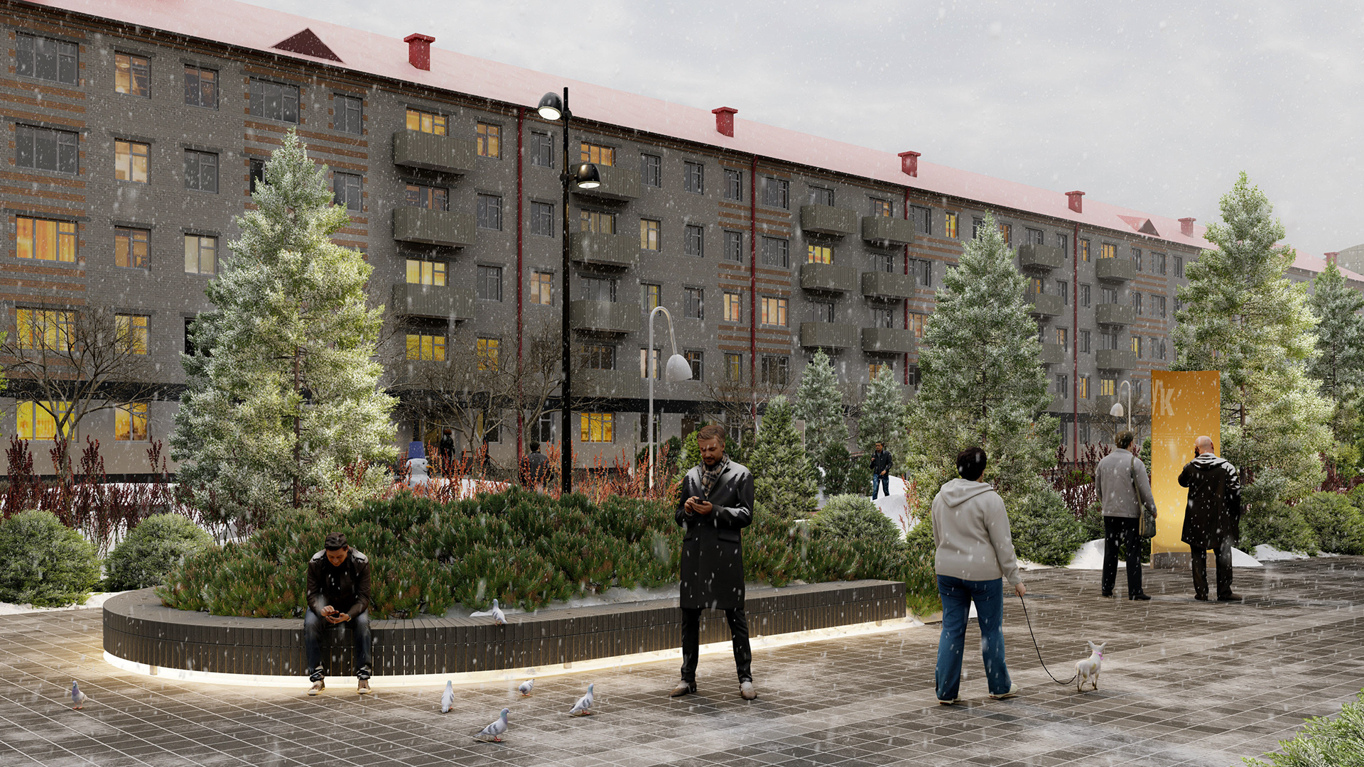 Zavodoukovsk 中央广场改造丨俄罗斯丨Project Bureau M4-41