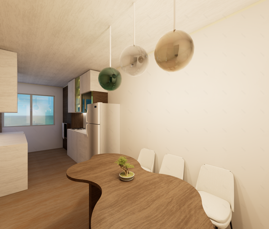 4 room HDB flat(禅意风格4房组屋)-5