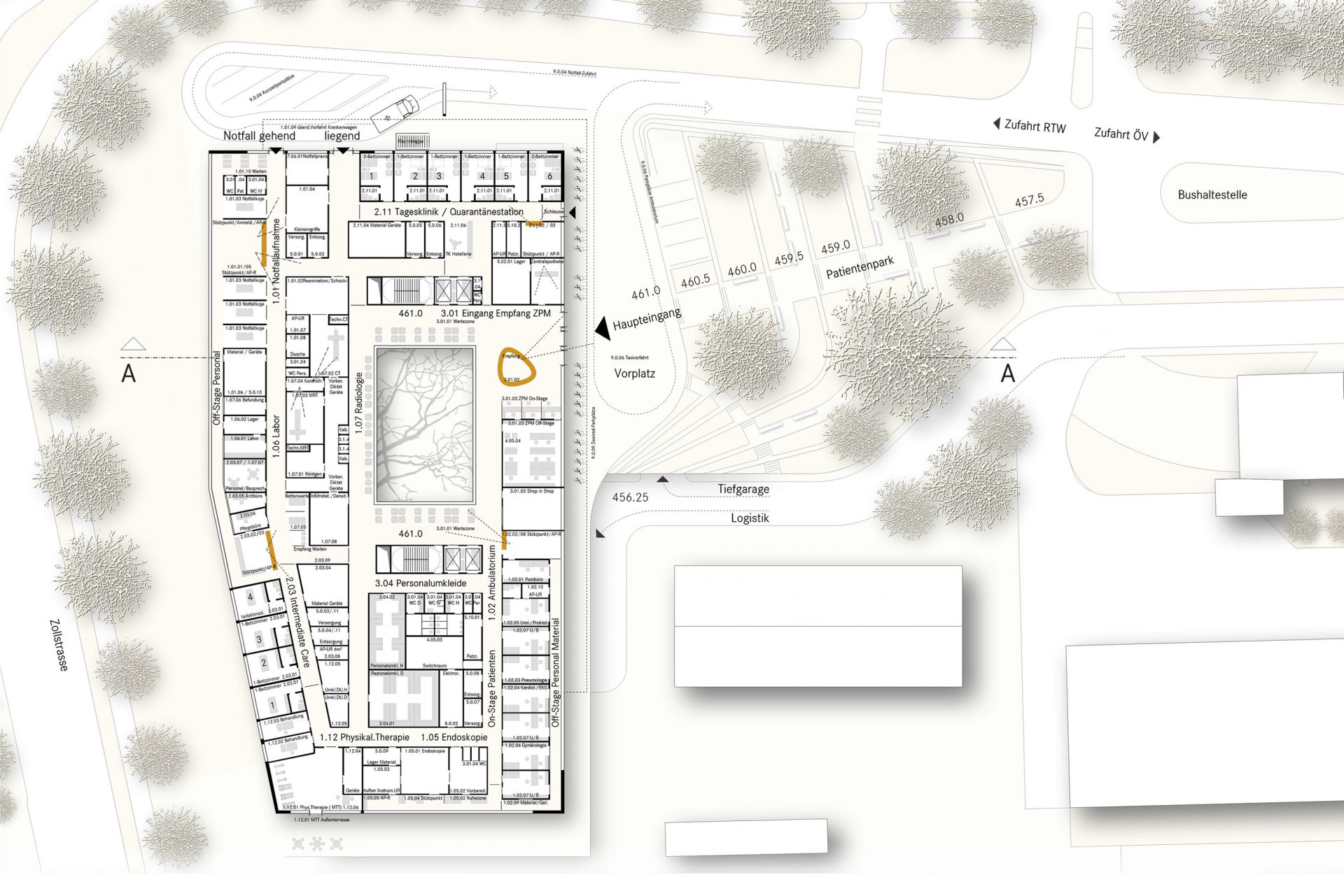 Landesspital Liechtenstein Vaduz Neubau eines Akutspitals-4