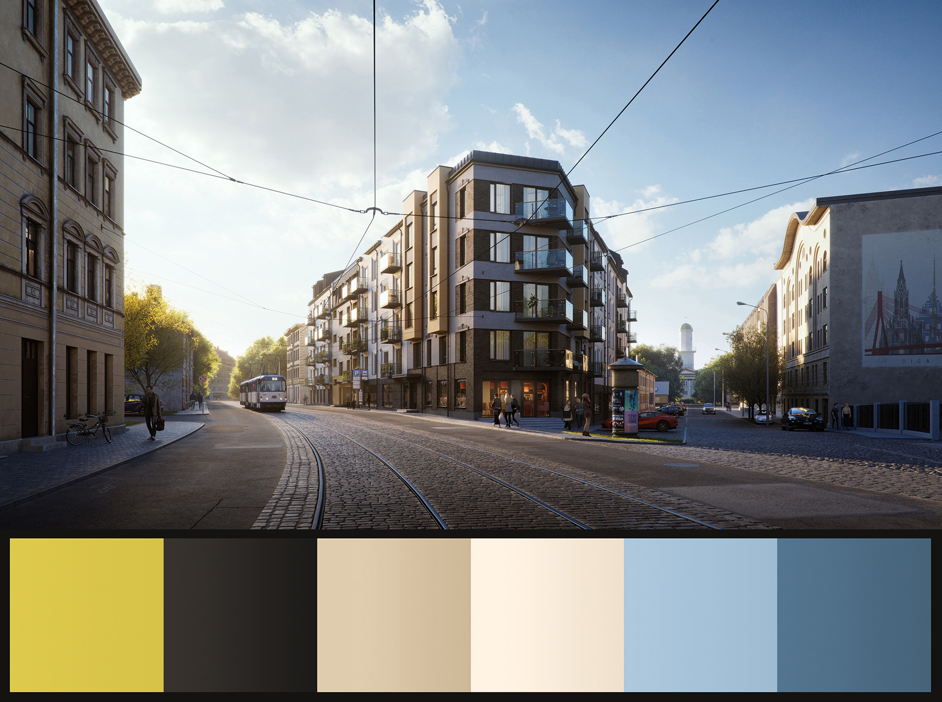 Riga Residential Property 3D Visualization-31