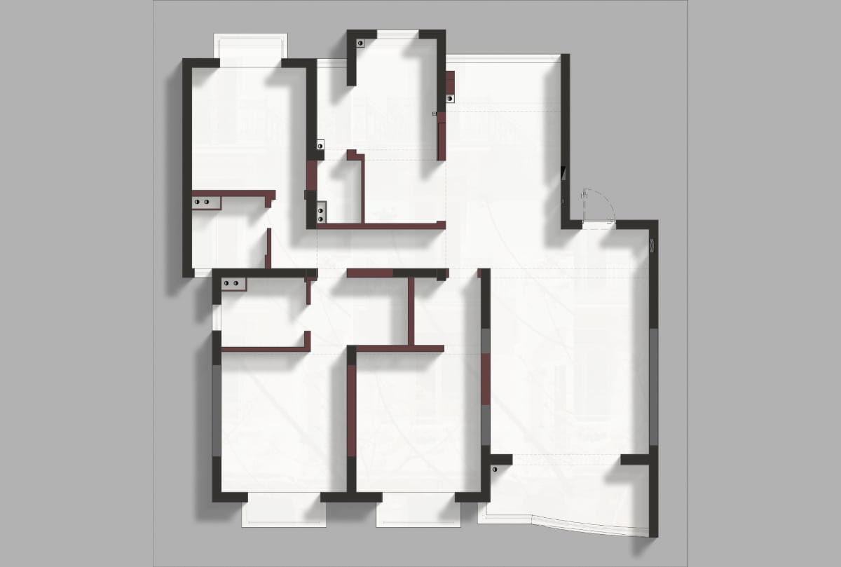 剥离繁杂,黑白描绘生活的纯粹与本真丨赫设计-68