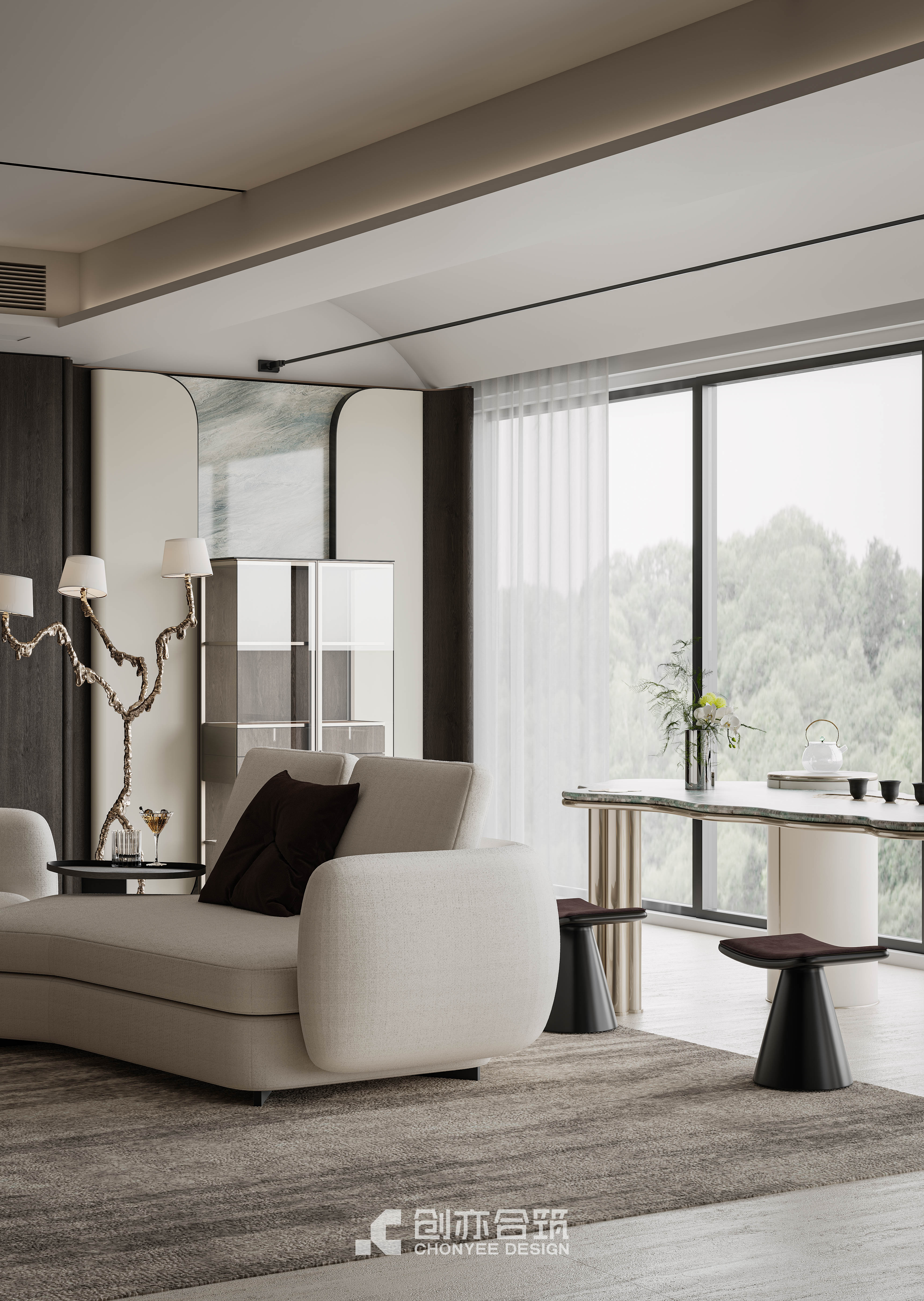 凤起麓鸣 245平丨中国长沙丨创亦合筑CHONYEE DESIGN-5