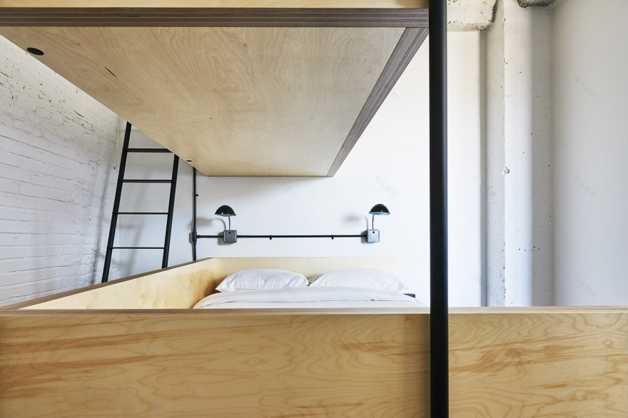 Robby Hall 青年旅社,芝加哥 / Ciguë + Delordinaire-16