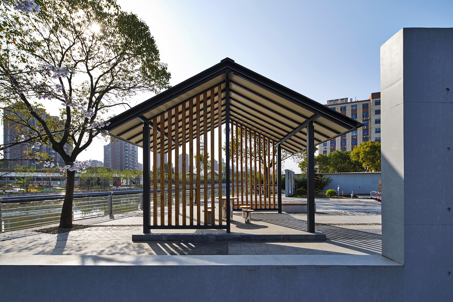 上海浦东金桥镇永建路小公园丨中国浦东新区丨上海善祥建筑设计有限公司-95