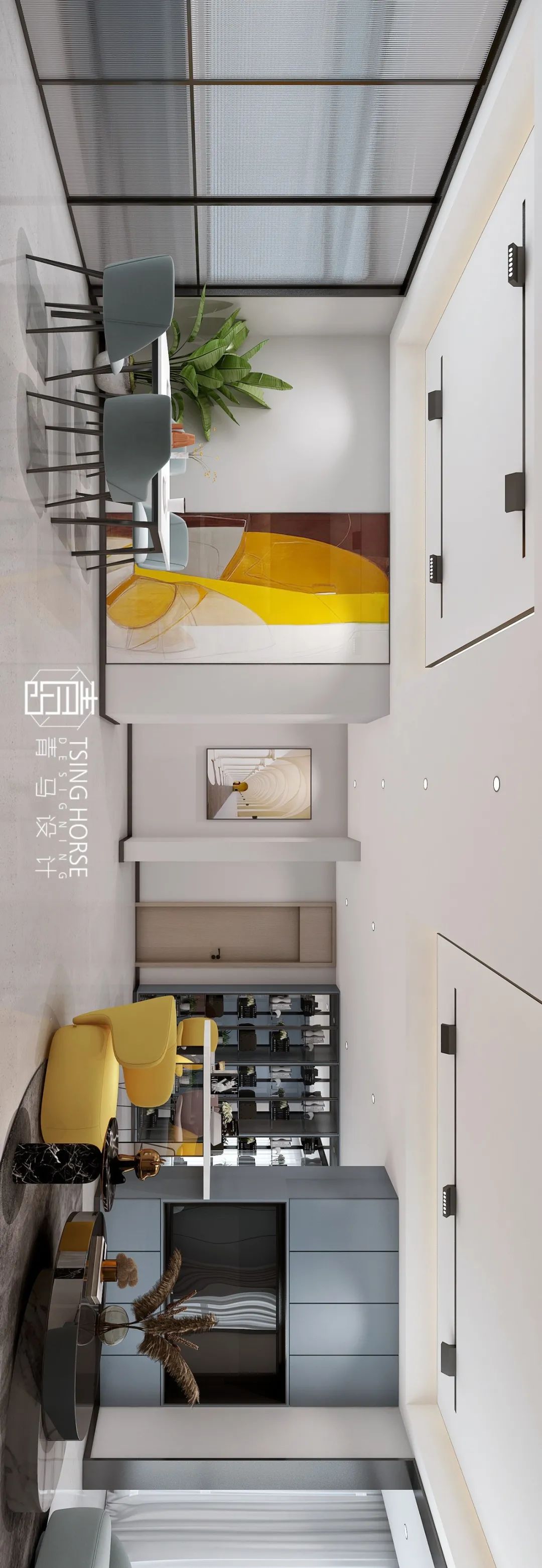 图书馆之约 | 现代风格的外语学院家属区住宅设计-51