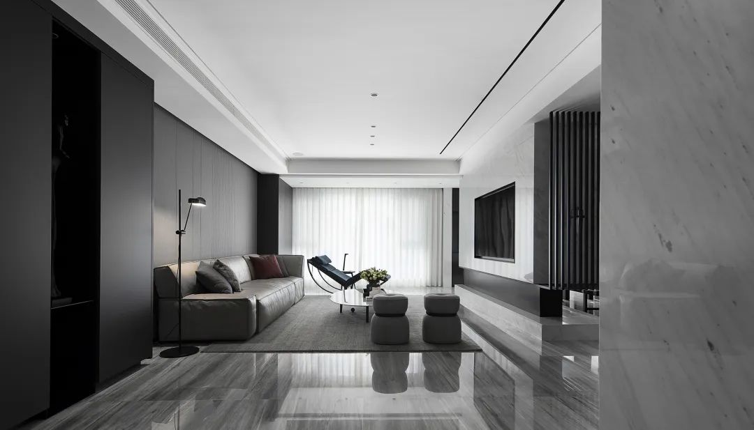 温州悦府 180 方暗黑风格别墅设计丨中国温州丨华派装饰-31