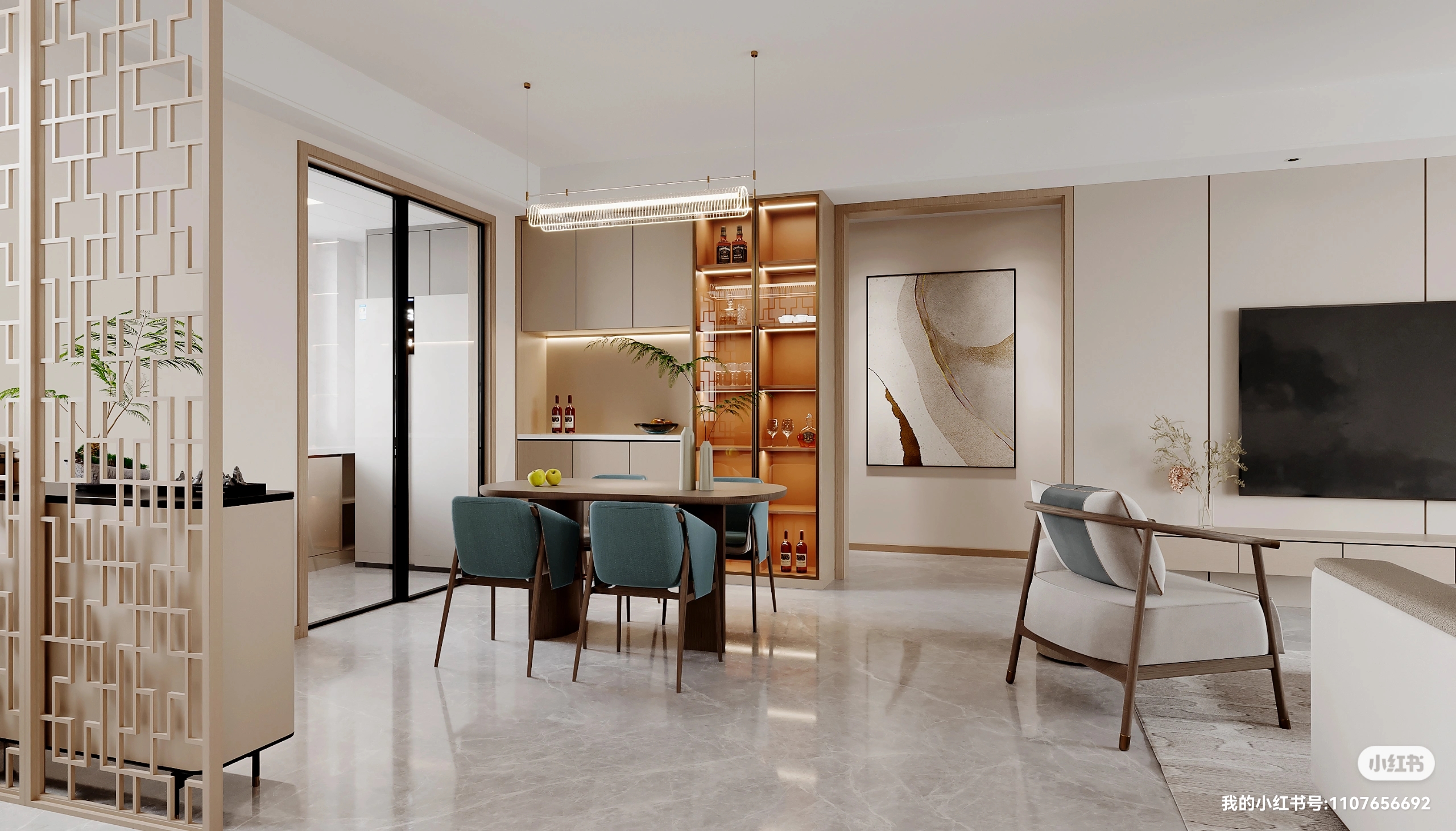 现代中式，简约，简单-0