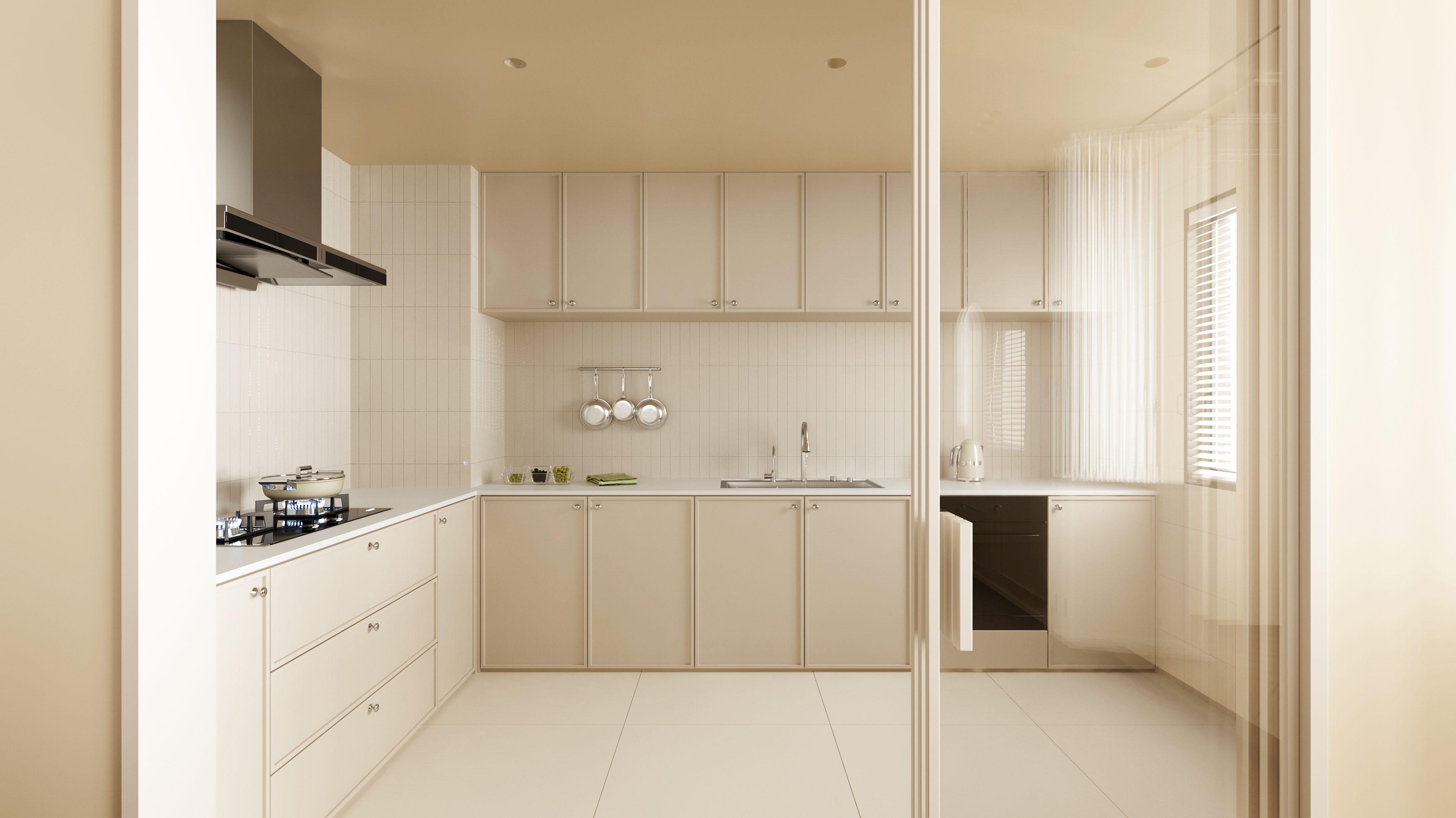 海口海航豪庭180平奶油风和轻法式的结合-5