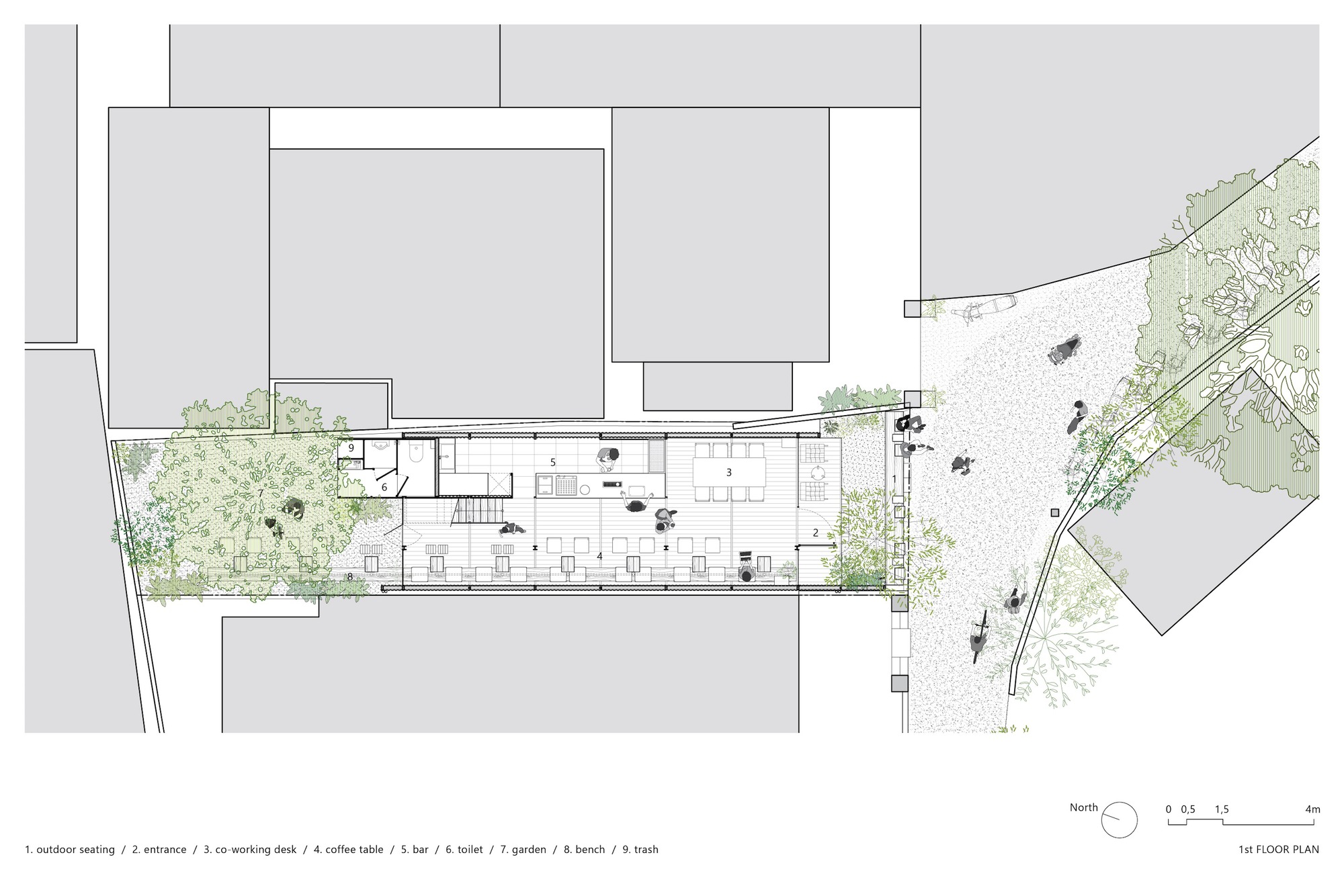 Ton Corner 咖啡店丨越南丨TON Architects-39