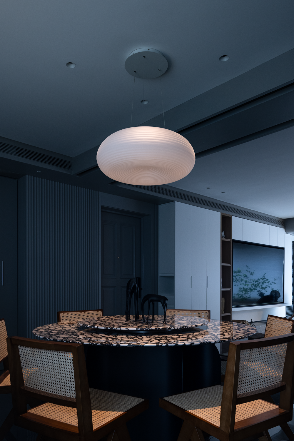 合肥现代温暖雅宅丨中国合肥丨习本设计-81