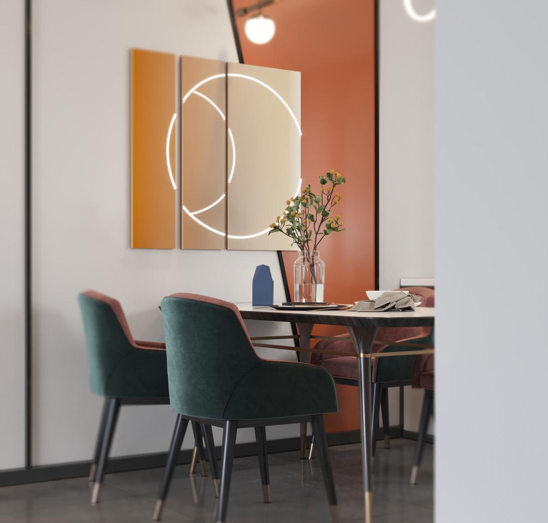 琉璃轻色 · 现代简约丨云端点墨设计-12