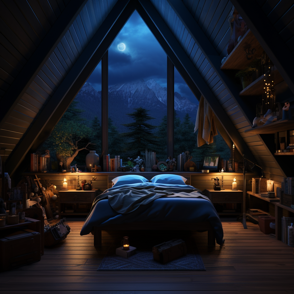 旧房改造的梦中情屋二楼卧室设计-14