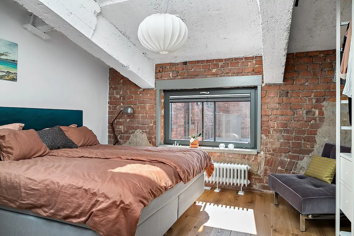 瑞典工业风设计公寓,顶楼露台成亮点-10