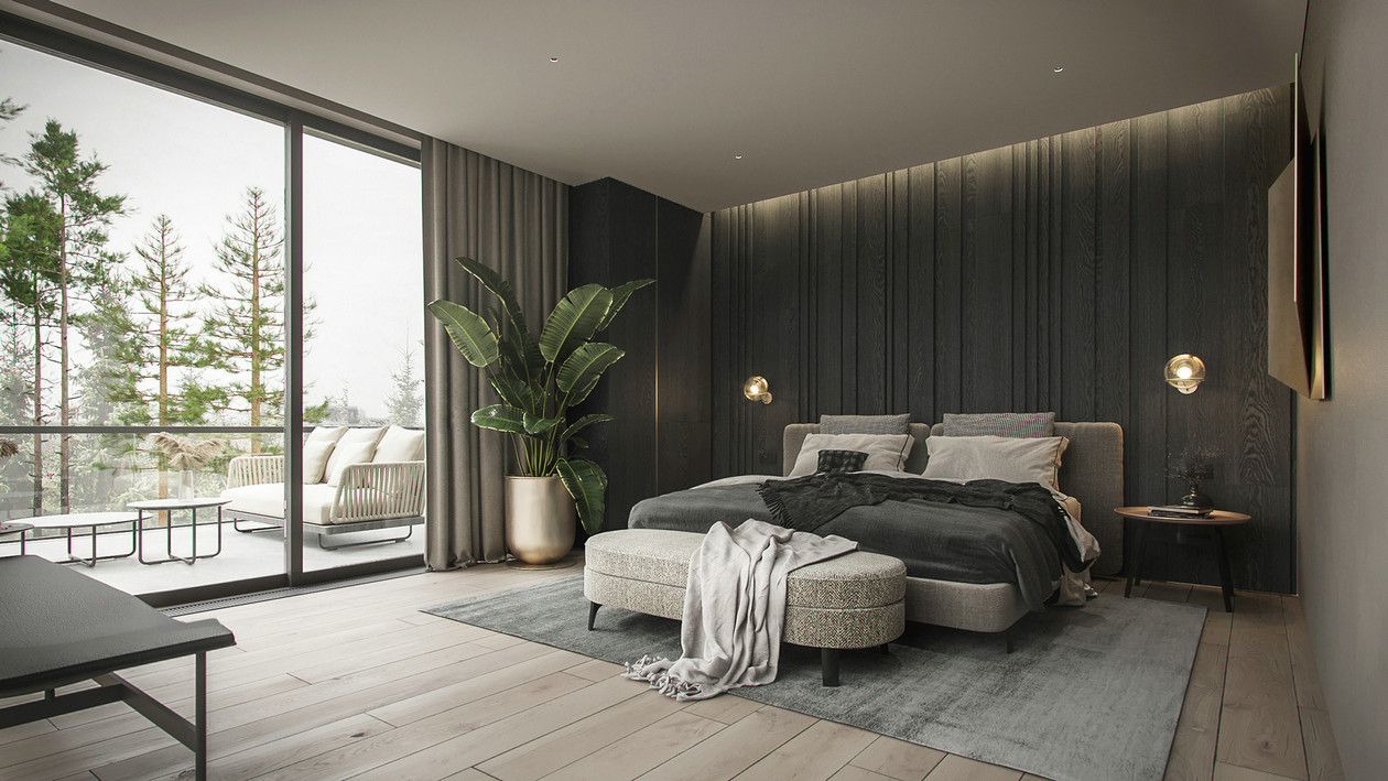 乡村别墅装修设计案例-10