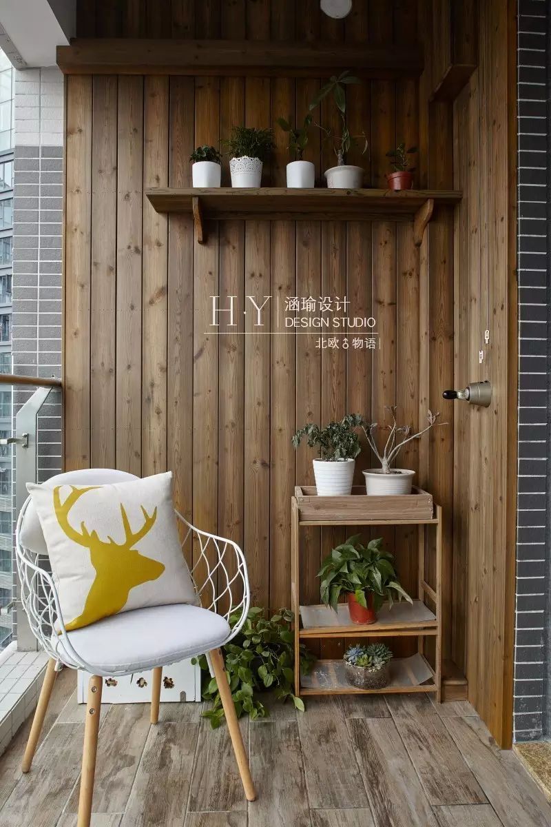 涵瑜设计打造 89㎡北欧清新风,实现空间通透与互动-80