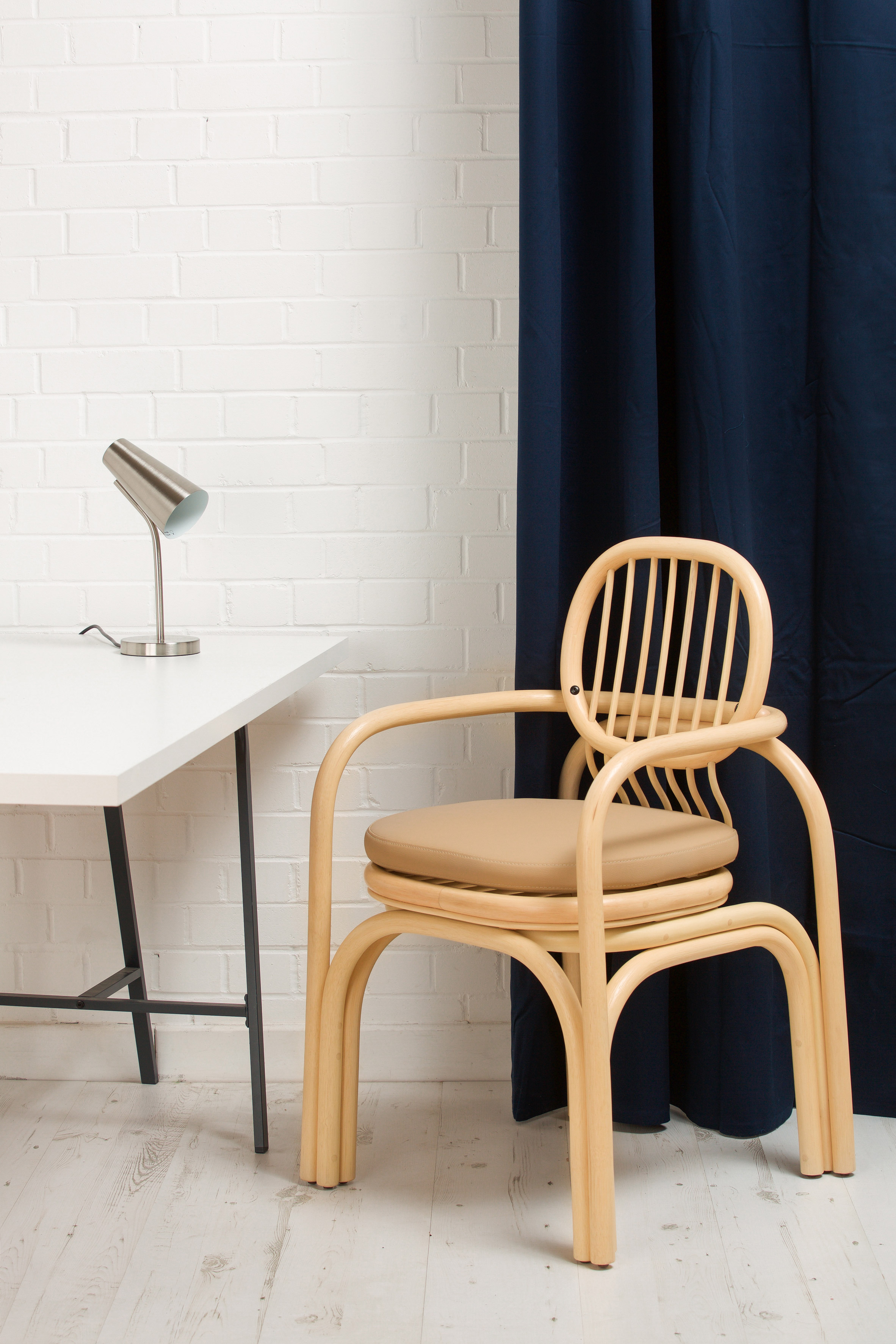 Andre Mestre aims to challenge how office chairs look and feel with rattan-14