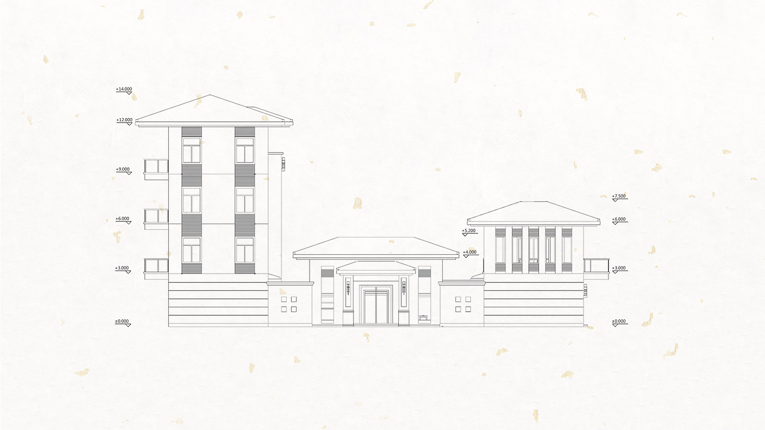 休闲海景别墅设计-11