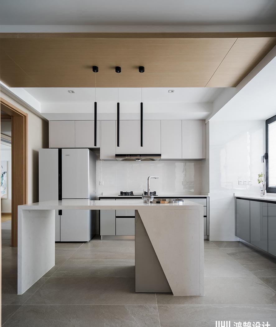 上海别墅艺术展风二手房改造,功能收纳隐藏式设计-15